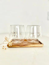 DIY 2in1 Metallic Wasserschiebefolien Set für Kerzen, Acryl Easy-Sticks, Keramik, Glas