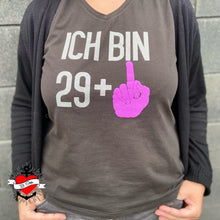Lade das Bild in den Galerie-Viewer, &quot;Ich bin 29+&quot; Plotterdatei
