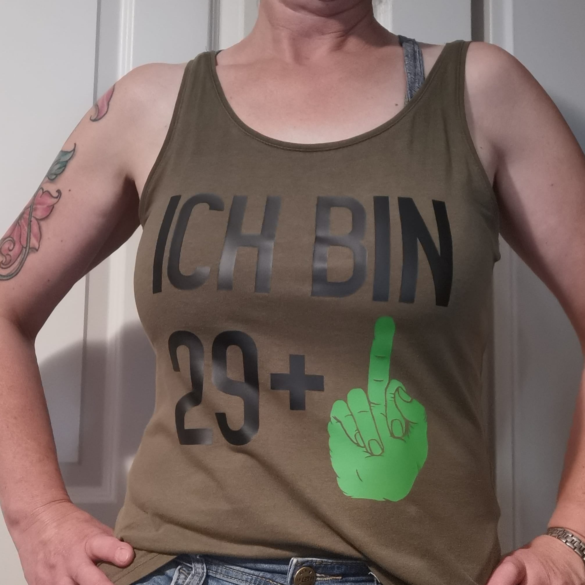 "Ich bin 29+" Plotterdatei