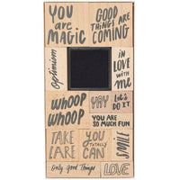 Paper Poetry Holzstempelset "You Are Magic" Mit 14 Teilen Für Kreative Einladungen Und Karten
