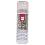 Rayher Glitterspray Fein in einer praktischen Spraydose, ideal für kreative Bastelprojekte in Gold oder Silber von Easy-Sticks.