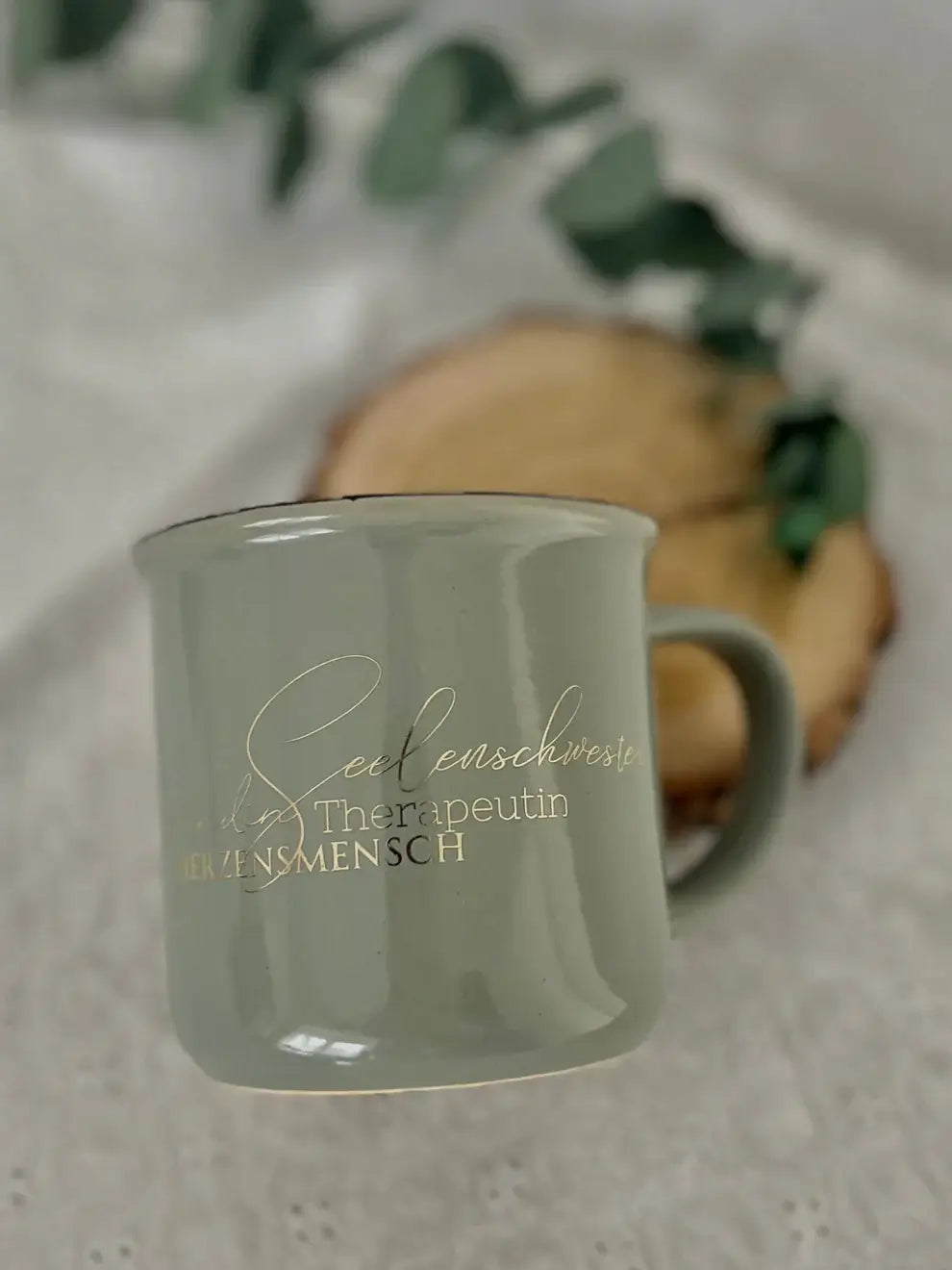 Tassen Glas Keramik Beschriftung mit Rub On Stickern Für dich Schön, dass du da bist Lass es dir schmecken
