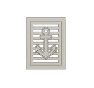 3D-Druckdatei – Anker Laterne Seitenteil (STL + 3MF)