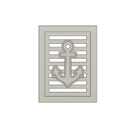 3D-Druckdatei – Anker Laterne Seitenteil (STL + 3MF)