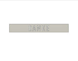 3D-Druckdatei – Easy-Stick mit Danke (STL + 3MF)