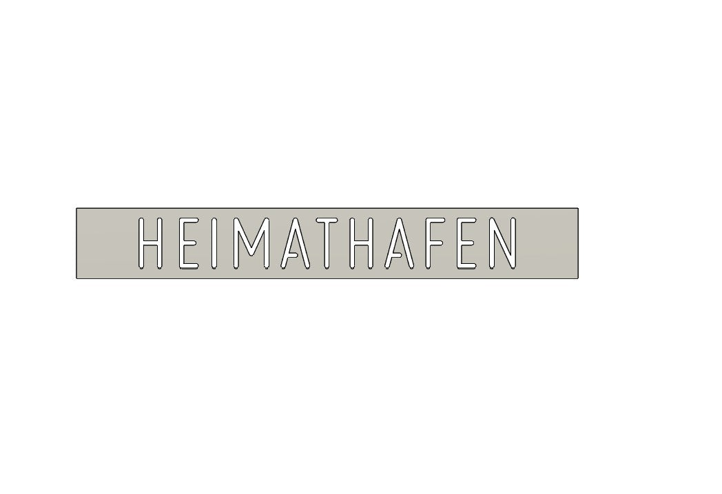 3D-Druckdatei – Easy-Stick mit Heimathafen (STL + 3MF)