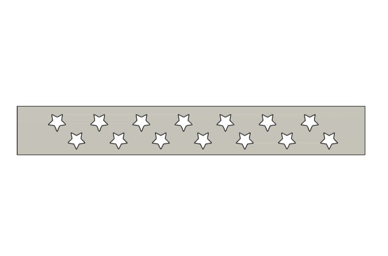 3D-Druckdatei – Easy-Stick mit Sternen (STL + 3MF)