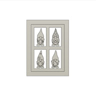 3D-Druckdatei – Fenster Gnome Laterne Seitenteil (STL + 3MF)