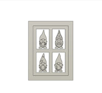 3D-Druckdatei – Fenster Gnome Laterne Seitenteil (STL + 3MF)