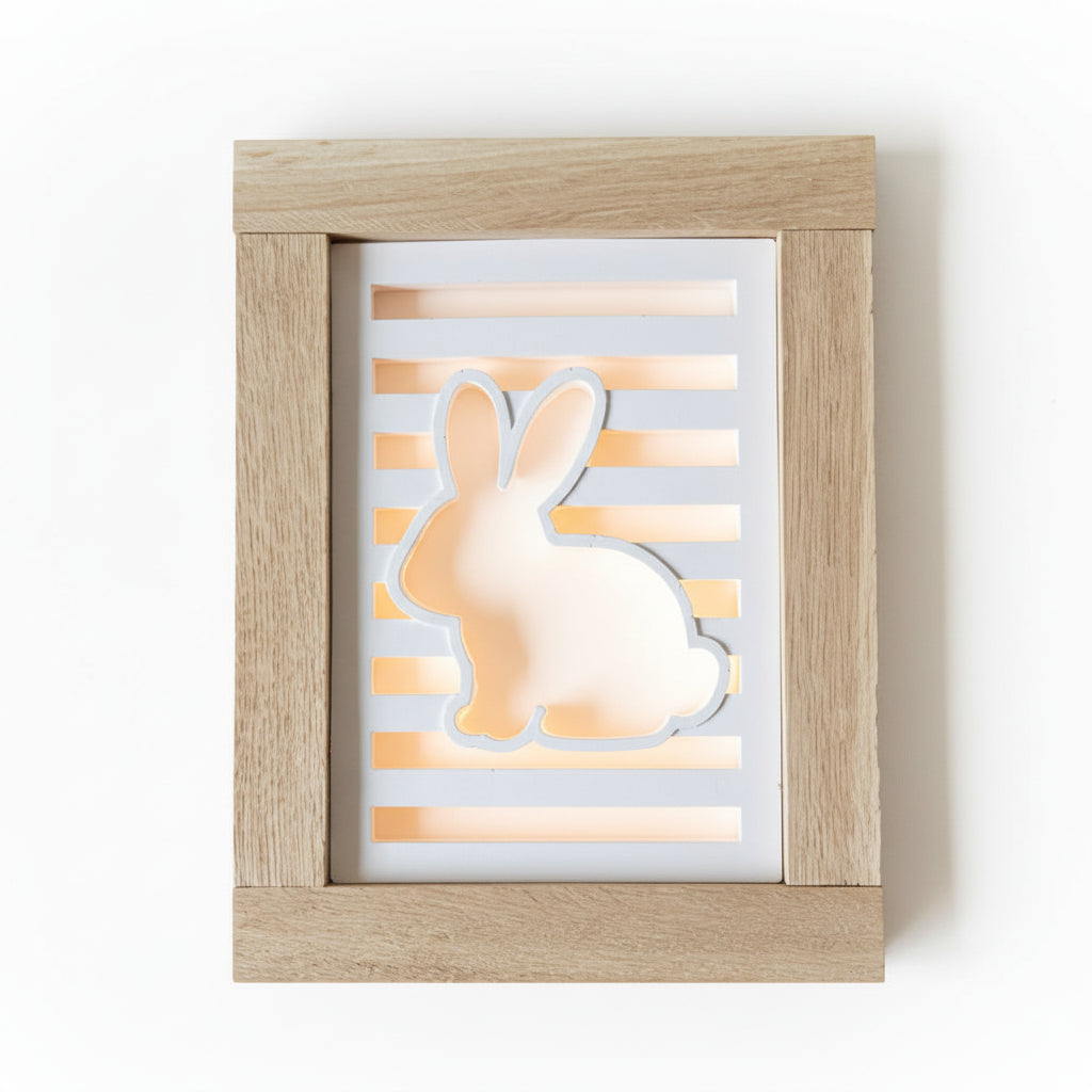 3D-Druckdatei – Hase Laterne Seitenteil (STL u. 3MF)