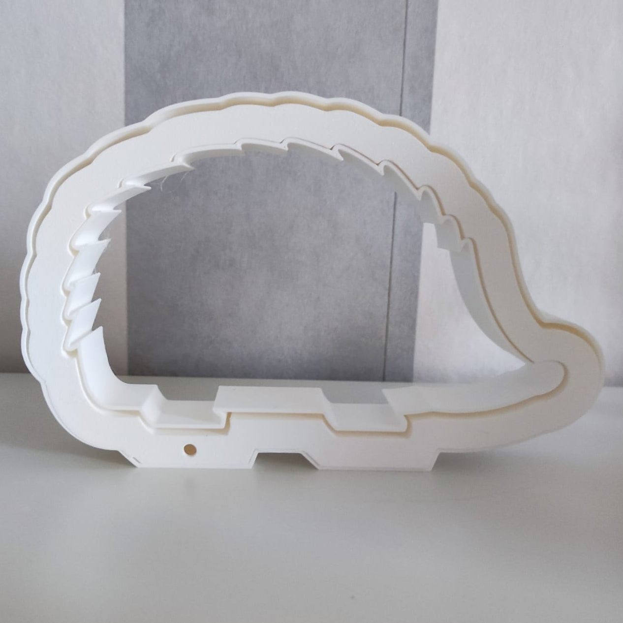 3D-Druckdatei – Igel (STL + 3MF) gedruckt Rückseite