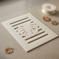 3D-Druckdatei – Monstera Pflanzen Blatt Laterne Seitenteil (STL u. 3MF)