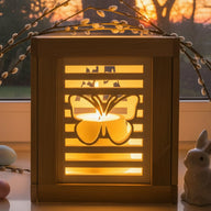 3D-Druckdatei – Schmetterling Laterne Seitenteil (STL u. 3MF)