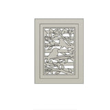 3D-Druckdatei – Vogel Laterne Seitenteil (STL + 3MF)