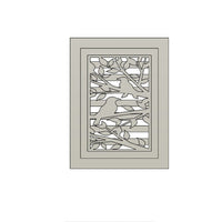 3D-Druckdatei – Vogel Laterne Seitenteil (STL + 3MF)