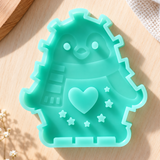 3D-Pinguin Silikonform für Easy-Sticks