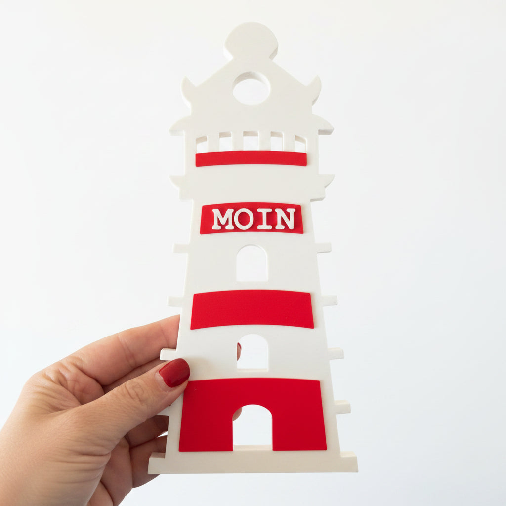 Leuchtturm Seiten klein + Easy-Sticks – 3D-Druckdatei (STL + 3MF)