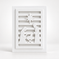 3D-Druckdatei – Krippe Laterne Seitenteil (STL + 3MF)