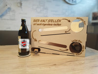 3 & 4 mm Getränkerutsche Bier Männergeschenk Xtool Laser Laserdatei Geschenkidee Männer Bier kalt sellen ist auch irgendwie kochen B.Style Laser idee