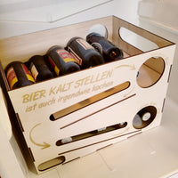 3 & 4 mm Getränkerutsche Bier Männergeschenk Xtool Laser Laserdatei Geschenkidee Männer Bier kalt sellen ist auch irgendwie kochen B.Style
