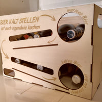 3 & 4 mm Getränkerutsche Bier Männergeschenk Xtool Laser Laserdatei Geschenkidee Männer Bier kalt sellen ist auch irgendwie kochen