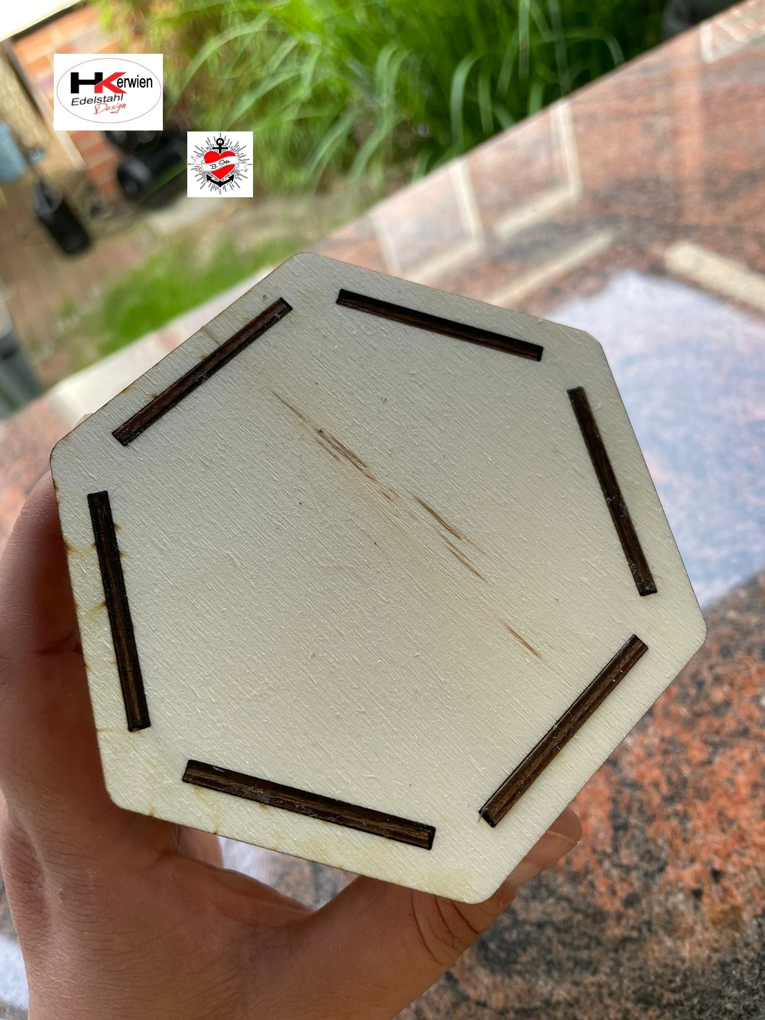 3 & 4 mm Windlicht Häuser Laserdatei Laser DIY Xtool selbst gemacht holz