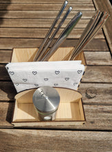 Lade das Bild in den Galerie-Viewer, 3mm Besteckbox Laserdatei grill diy xtool serviettenhalter
