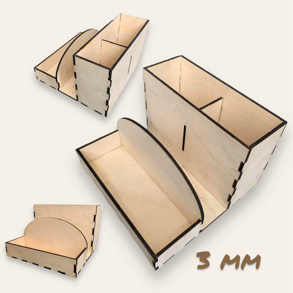 3mm Besteckbox Laserdatei grill diy xtool