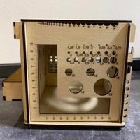 3mm Garnbox Laserdatei xtool Laser Nähen Garn Aufbewahrung