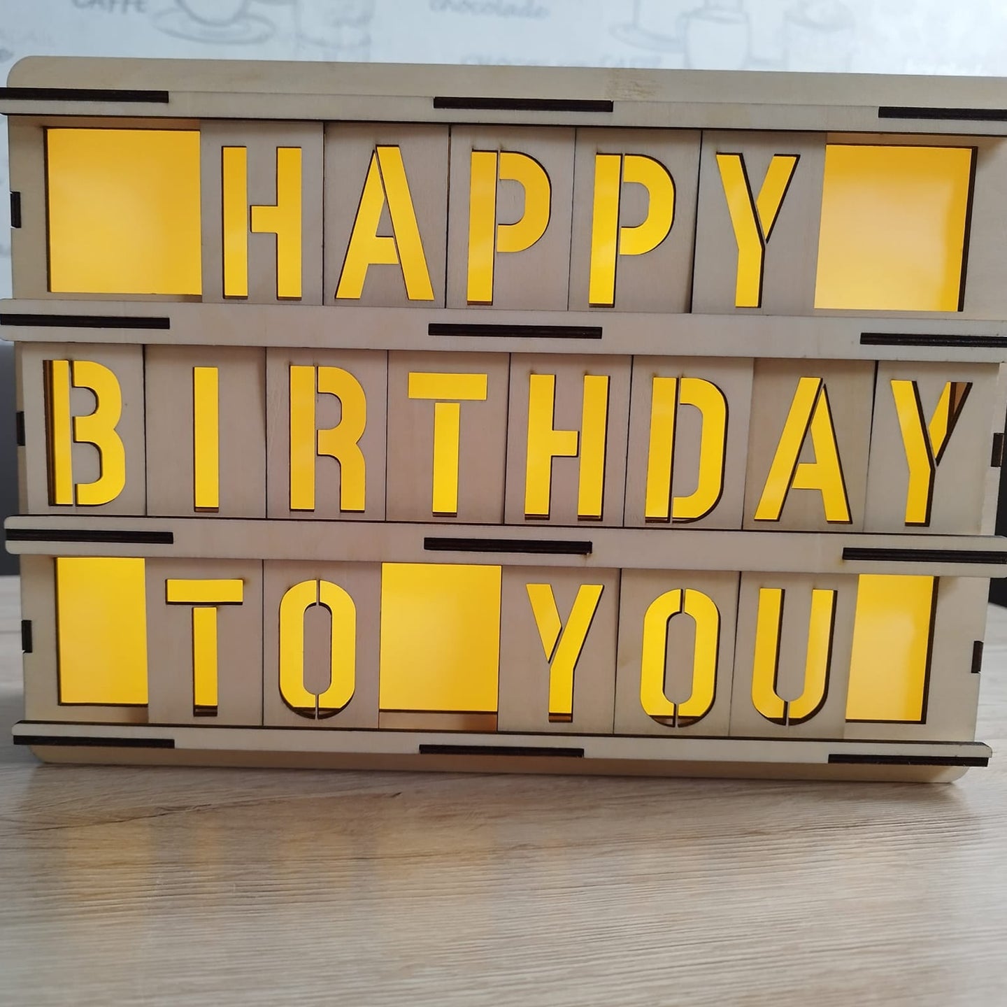 3mm Lichtbox Laserdatei geschenkidee laser happy birthday datei zum downloaden