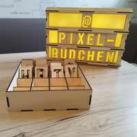 3mm Lichtbox Laserdatei geschenkidee laser happy birthday datei zum downloaden