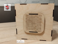 3 mm Spardose Laserdatei Geld sparen xtool datei holz Geschenk idee