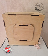 3 mm Spardose Laserdatei Geld sparen xtool datei holz Geschenk idee
