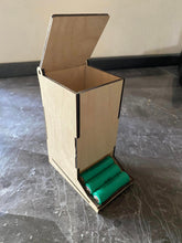 Lade das Bild in den Galerie-Viewer, 3mm Tampon Spender Laserdatei zum Downloaden download toilette badezimmer laser xtool idee
