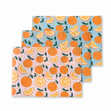 Mandarinen Transparentpapier A4 – 6 Bögen | Easy-Sticks