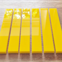 Easy-Sticks gibt es auch aus Acryl. die eine Seite ist hochglänzend, die andere Seite in Matt. Du erhältst 6 Stück im Set.