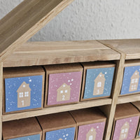 Adventskalender PDF + Box zum Basteln mit Easy-Sticks