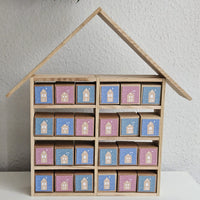 Adventskalender PDF + Box zum Basteln mit Easy-Sticks