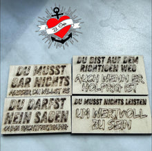 Lade das Bild in den Galerie-Viewer, Affirmationskarten zum Lasern und verschenken
