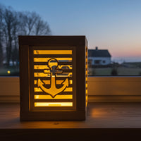 Anker Dekoidee Silikonform Goeßform Laterne Easysticks