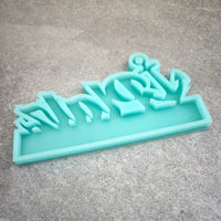 Silikonform Ankerplatz für Easy-Sticks, geeignet für kreatives Basteln und elegante Dekorationen im Zuhause.