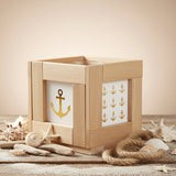 Silikonform - 2 Anker Laternen Seiten Mini