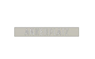 3D-Druckdatei – Schriftzug „Ankerplatz“ (STL + 3MF)