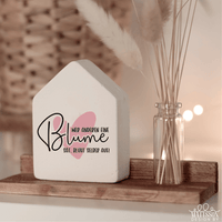 Dekoratives Accessoire mit der Aufschrift 'Wer anderen eine Blume sät, blüht selber auf!' aus dem Gartenliebe Plotterdateien Bundle von easy-sticks.