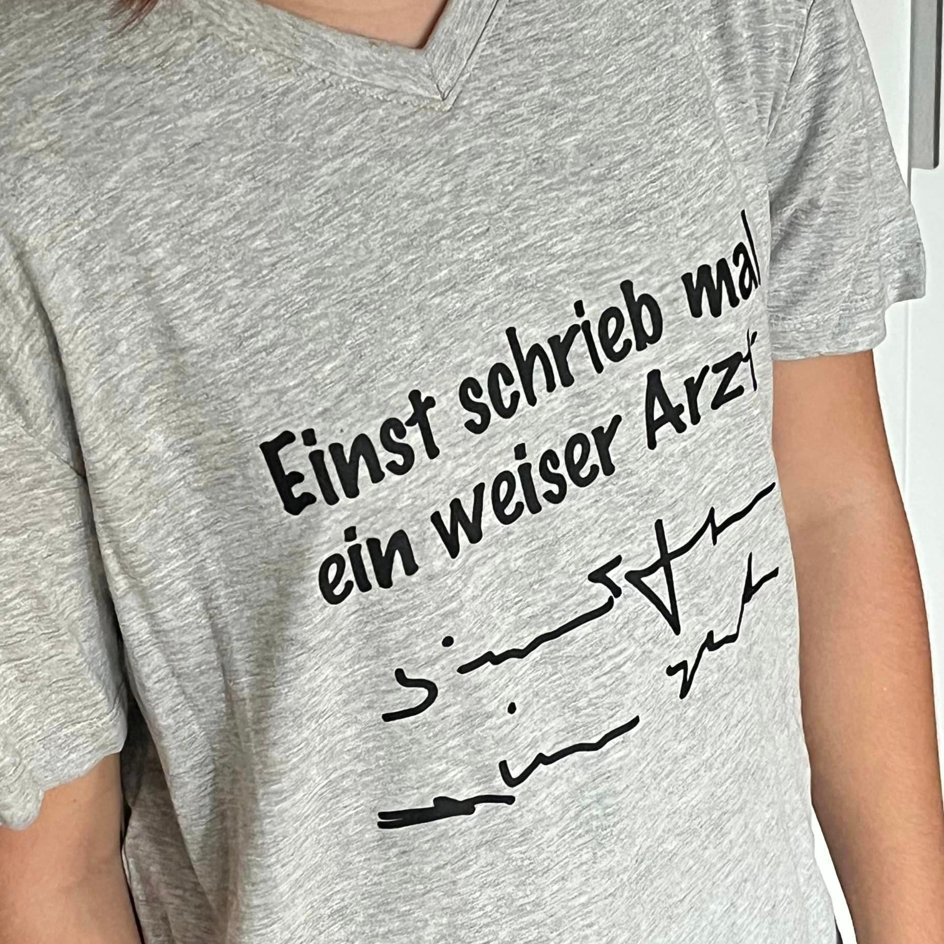 Einst schrieb mal ein weiser Arzt: