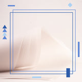 Hochwertiges transparentes Papier von easy-sticks, perfekt zum Drucken und Basteln, zeigt die glatte Textur und Flexibilität.
