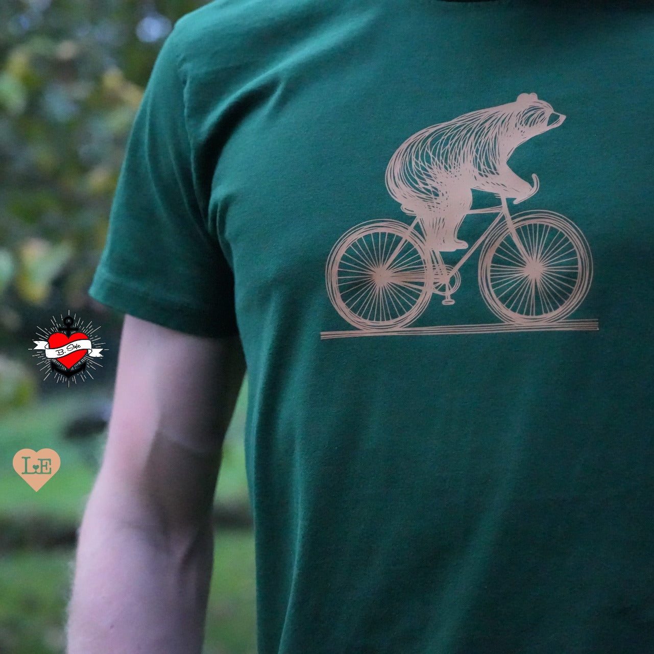 Bär  auf Fahrrad Plotterdatei zum Downloaden