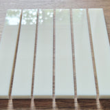 Zwei cremefarbene Easy-Sticks Acryl Creme von Easy-Sticks, 16 cm lang - Perfekt für kreative DIY-Projekte.