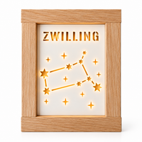 Silikonform - Zwillinge Laternen Seitenteil