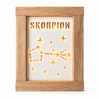Silikonform - Skorpion Laternen Seitenteil